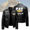 Caterpillar Custom Name Designed Leather Jacket VS01