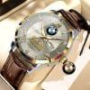 BMW Custom Name Elegant Fashion Design Leather Men Watch VS86A