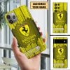 Ferrari Custom Name Phone Case For All Phone Models VS04