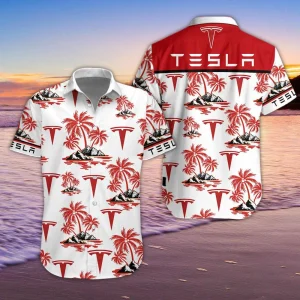 Tesla Unisex Summer Casual Hawaiian Shirts VS17