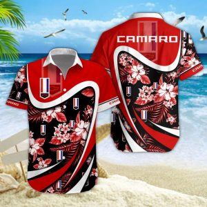 Camaro Unisex Summer Casual Hawaiian Shirts VS20
