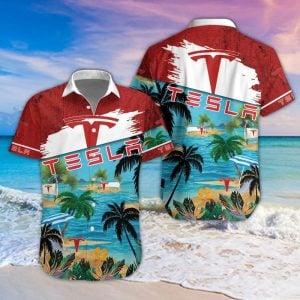 Tesla Unisex Summer Casual Hawaiian Shirts VS15