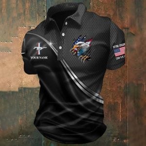 Mustang Custom Name Polo VS20A – America 250 Years Edition