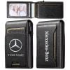 Mercedes Custom Name Slim Card Holder With Photo Slot Leather Wallet VS22