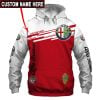 Alfa Romeo VS35 Custom Name Zipper,Hoodie, Baseball Jacket, Bomber Jacket, Fleece Jacket, Tshirt, Sweatshirt, Polo Shirt
