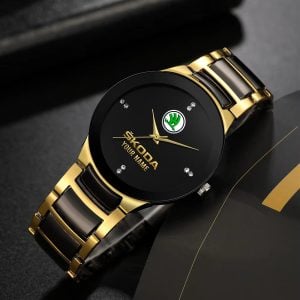 Skoda Custom Name Casual Fashion Design Men Quartz Watch VS50B