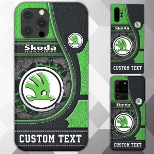 Skoda Custom Name Phone Case For All Phone Models VS06