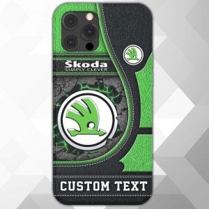 Skoda Custom Name Phone Case For All Phone Models VS14