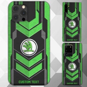 Skoda Custom Name Phone Case For All Phone Models VS08