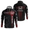 Honda Custom Name Half Zipper Hoodie, Tshirt, Sweatshirt VS03