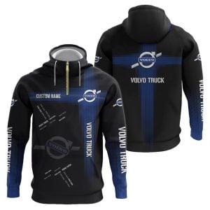 Volvo Custom Name Half Zipper Hoodie, Tshirt, Sweatshirt VS01