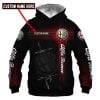 Alfa Romeo VS34 Custom Name Zipper,Hoodie, Baseball Jacket, Bomber Jacket, Fleece Jacket, Tshirt, Sweatshirt, Polo Shirt