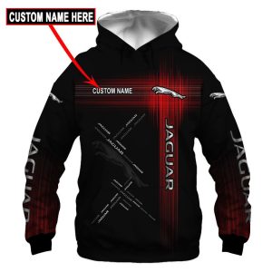 Jaguar VS53 Custom Name Zipper,Hoodie, Baseball Jacket, Bomber Jacket, Fleece Jacket, Tshirt, Sweatshirt, Polo Shirt