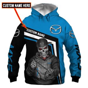 Mazda VS31 Custom Name Zipper,Hoodie, Baseball Jacket, Bomber Jacket, Fleece Jacket, Tshirt, Sweatshirt, Polo Shirt
