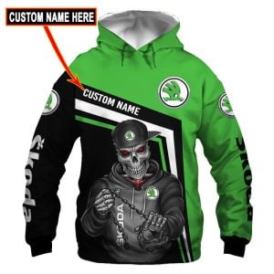 Skoda Custom Name Zipper, Hoodie, Baseball Jacket, Bomber Jacket, Tshirt, Sweatshirt, Polo Shirt VS26