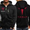 Tesla Custom Name High Quality Thick Hoodie VS20