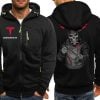 Tesla Custom Name High Quality Thick Hoodie VS24