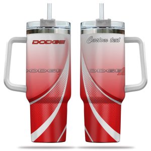 Dodge Custom Name 40oz Tumbler VS10