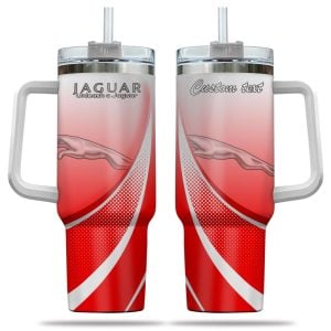 Jaguar Custom Name 40oz Tumbler VS10