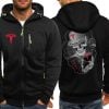 Tesla Custom Name High Quality Thick Hoodie VS22