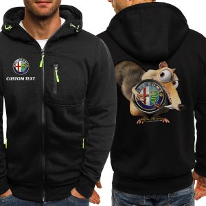 Alfa Romeo Custom Name High Quality Thick Hoodie VS22