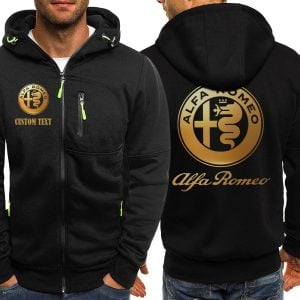 Alfa Romeo Custom Name High Quality Thick Hoodie VS20