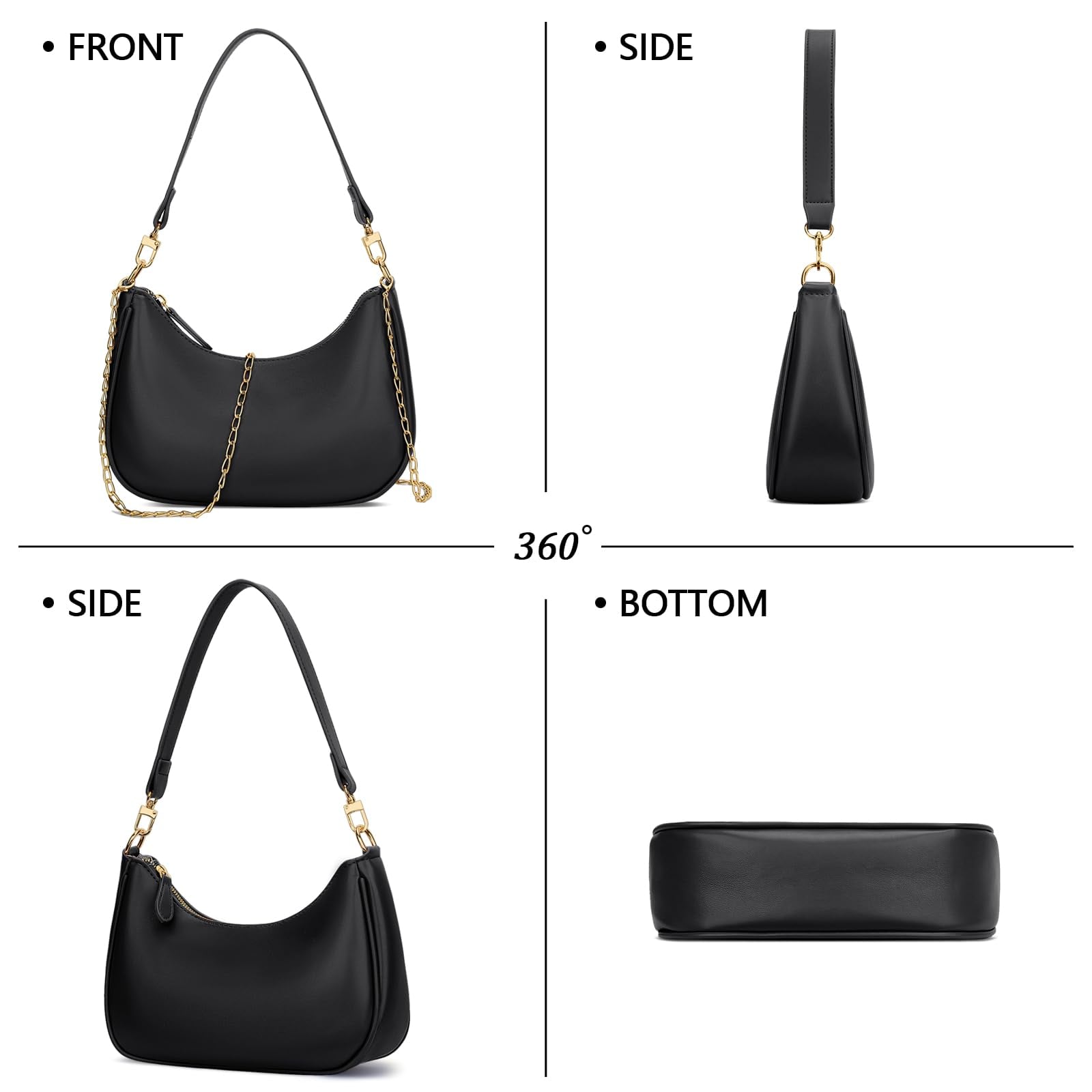 Women Bag VS50 Black Display 5