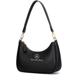 Mercedes Classic Retro Clutch Deluxe Leather Shoulder Bag VS50