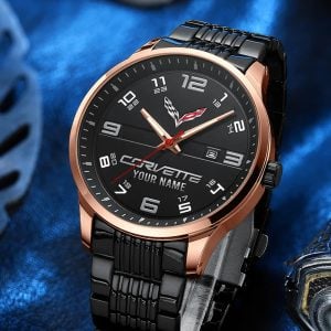Corvette Custom Name Fashion Casual Quartz Men Watches VS94