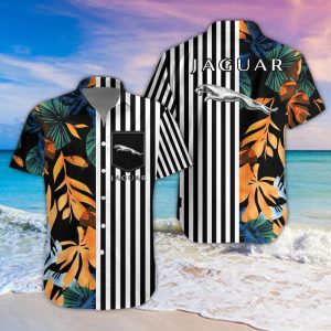 Jaguar Unisex Summer Casual Hawaiian Shirts VS19