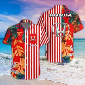 Honda Unisex Summer Casual Hawaiian Shirts VS15