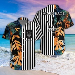 Maserati Unisex Summer Casual Hawaiian Shirts VS19