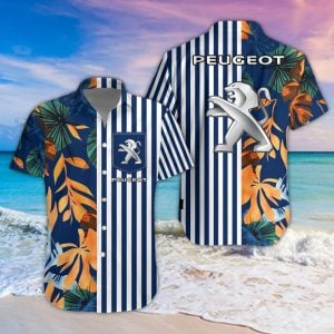 Peugeot Unisex Summer Casual Hawaiian Shirts VS15