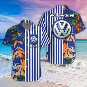 Volkswagen Unisex Summer Casual Hawaiian Shirts VS19