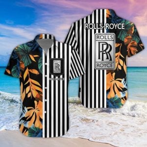 Rolls-Royce Unisex Summer Casual Hawaiian Shirts VS15