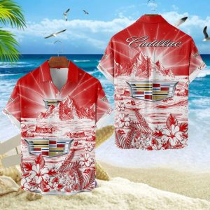 Cadillac Unisex Summer Casual Hawaiian Shirts VS18