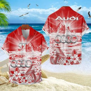 Audi Unisex Summer Casual Hawaiian Shirts VS18