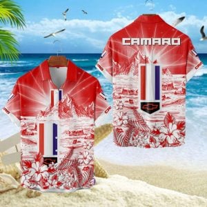 Camaro Unisex Summer Casual Hawaiian Shirts VS18