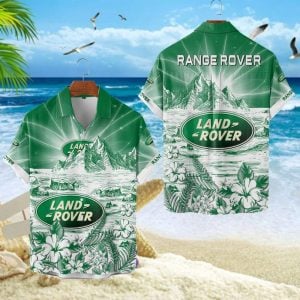 Land Rover Unisex Summer Casual Hawaiian Shirts VS18