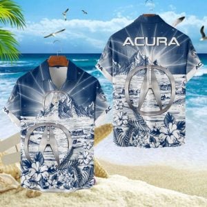 Acura Unisex Summer Casual Hawaiian Shirts VS14