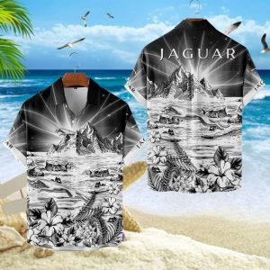 Jaguar Unisex Summer Casual Hawaiian Shirts VS18