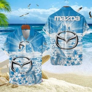 Mazda Unisex Summer Casual Hawaiian Shirts VS18