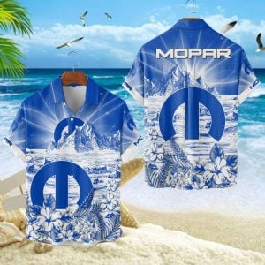 Mopar Unisex Summer Casual Hawaiian Shirts VS18