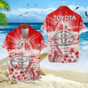 Toyota Unisex Summer Casual Hawaiian Shirts VS18