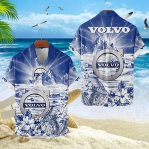 Volvo Unisex Summer Casual Hawaiian Shirts VS18