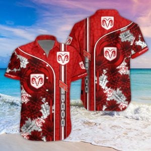 Dodge Unisex Summer Casual Hawaiian Shirts VS13