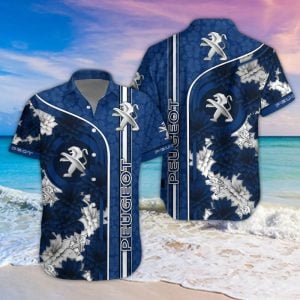 Peugeot Unisex Summer Casual Hawaiian Shirts VS13
