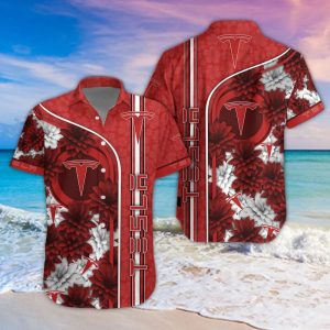 Tesla Unisex Summer Casual Hawaiian Shirts VS13
