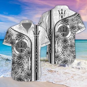 Maserati Unisex Summer Casual Hawaiian Shirts VS17