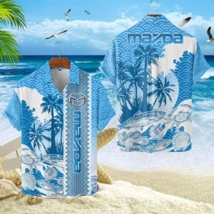 Mazda Unisex Summer Casual Hawaiian Shirts VS16